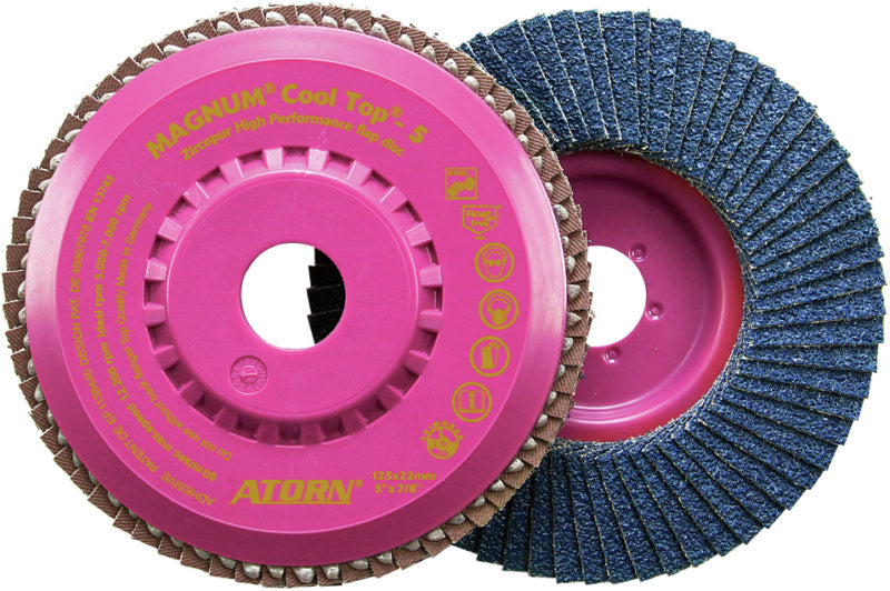 Brusný lamelový talíř – lze snadno seříznout, pohlcuje vibrace