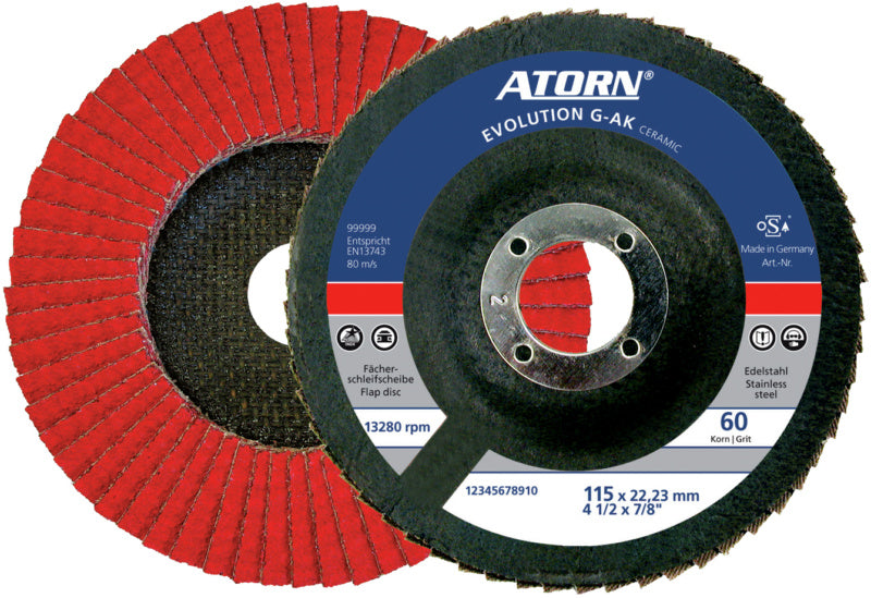 Brusný lamelový kotouč