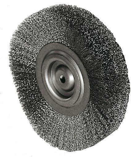 Válcový drátěný kartáč s lisovaným drátem