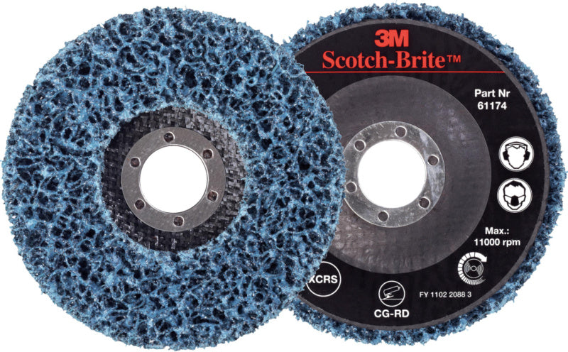 Vysoce výkonné hrubé čisticí kotouče Scotch-Brite™ CG-RD typ S