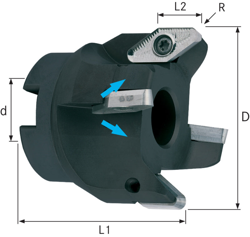 Ponorná fréza pro neželezné kovy a plasty