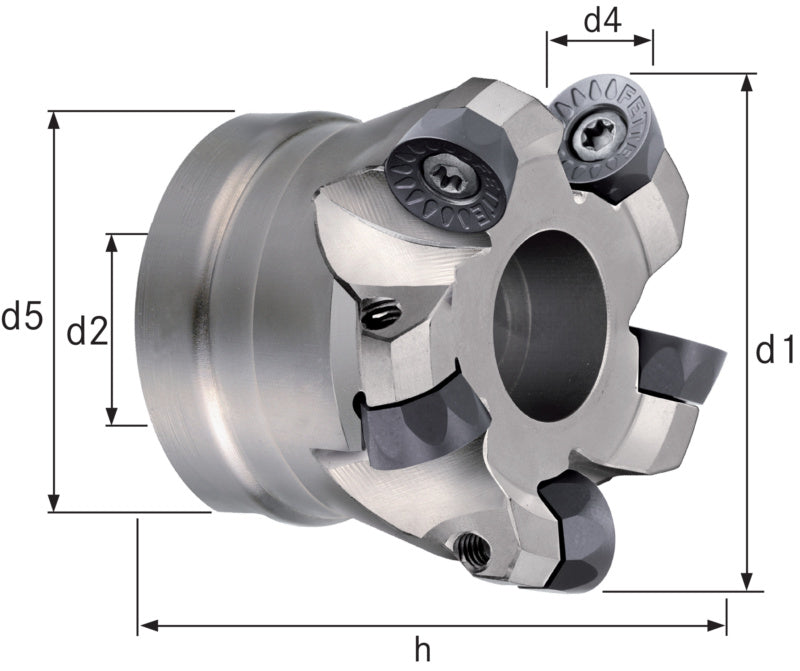 Frézovací hlavy pro rovinné a kopírovací frézování