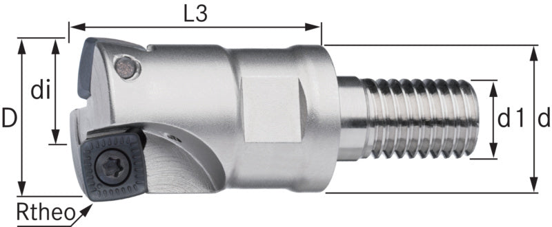 Frézy s vysokým posuvem se závitem