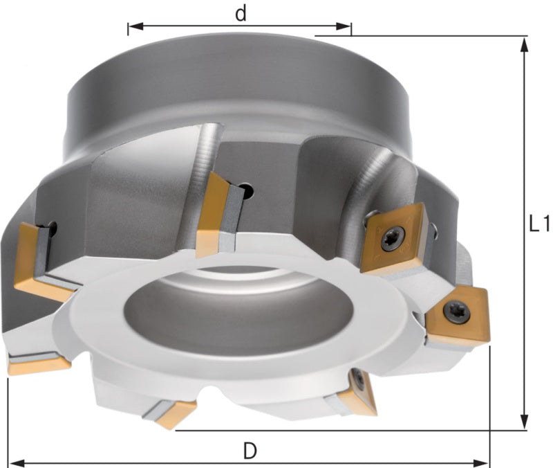 Úhlová fréza 90°