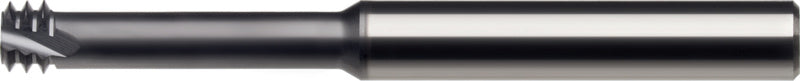 Závitová fréza slinutý karbid TiAlN 2xD (M, MF) rovná stopka HA