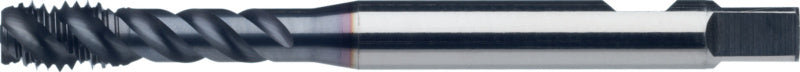 Synchronní závitník, HSSE-PM TICN s upínací plochou HB M ISO 2 (6H) 50° (pravý) 371 podobný C