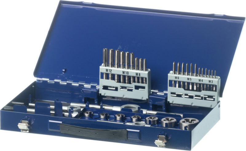 Sada závitníků M3 až M12 HSS průchozí/slepý otvor ≤ 1xD