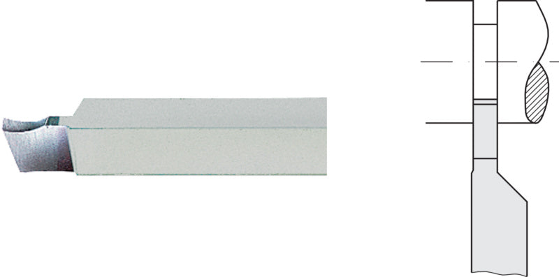 Upichovací nůž HSSE, podobný DIN 4961, obdélníkový