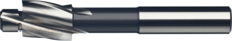 Válcový záhlubník 180 °, HSSE, bez povlaku pro předlitý otvor pro řezání závitů
