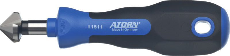 Ruční odstraňovač otřepů 90 °, HSS, 3 břity