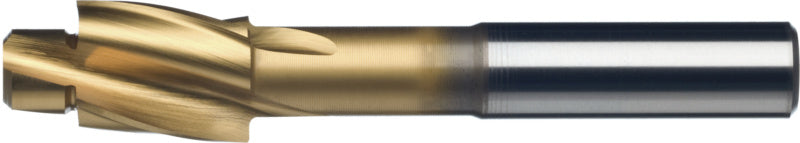 Sada válcových záhlubníků 180 °, HSSE-TiN, pro střední průchozí díru