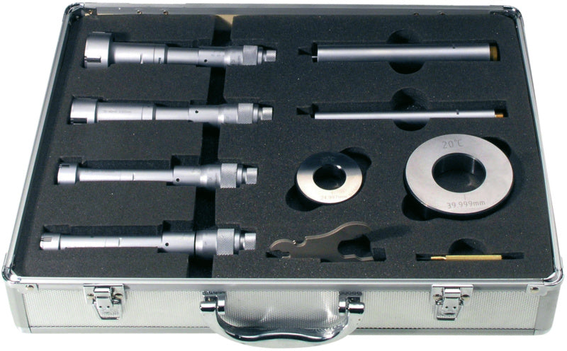 Sada tříbodových vnitřních mikrometrů