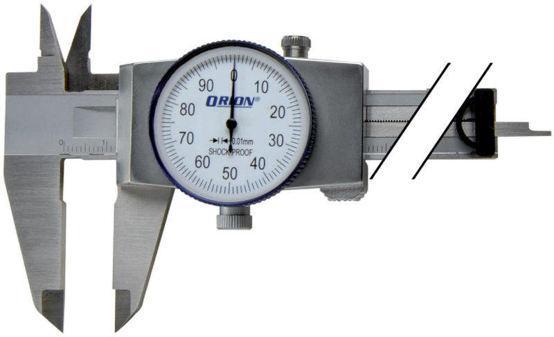 Kapesní posuvné měřítko s kruhovou stupnicí