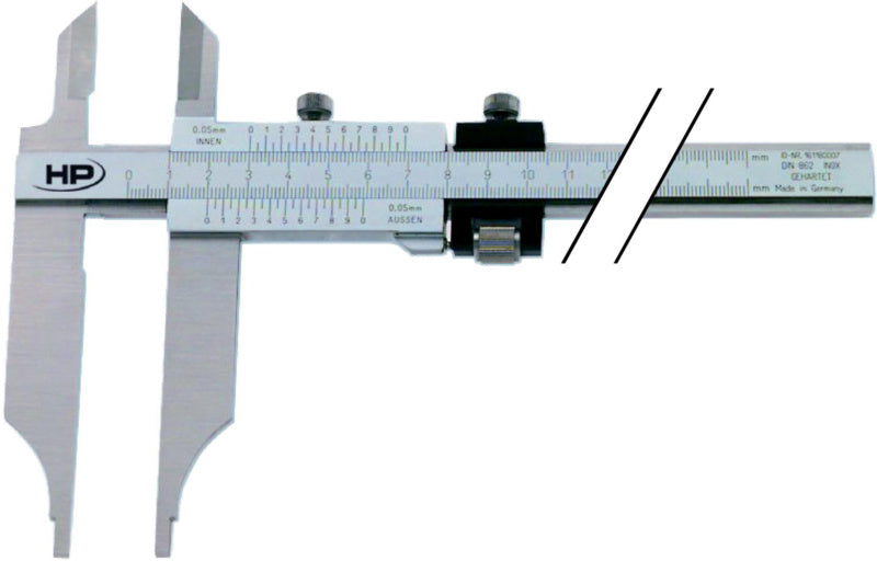 Dílenská posuvná měřítka s jemným nastavením