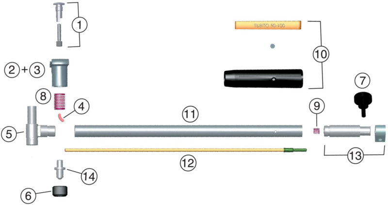 Pružina ke středicímu talíři (8)