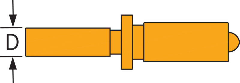 Náhradní karbidový měřicí čep