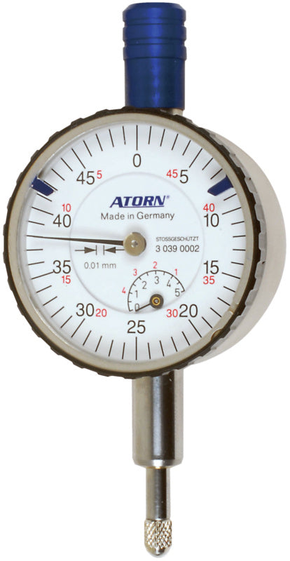 Číselníkový úchylkoměr, interval stupnice 0,01 mm