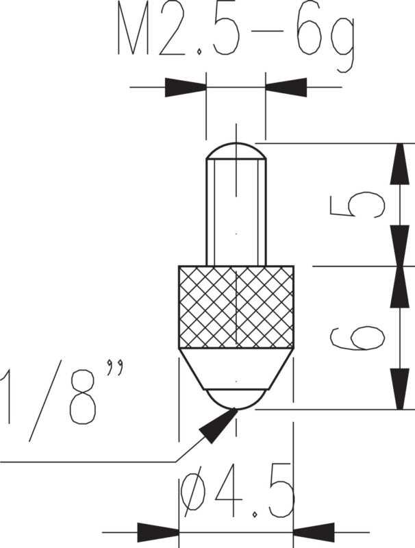 Měřicí dotyky M2,5