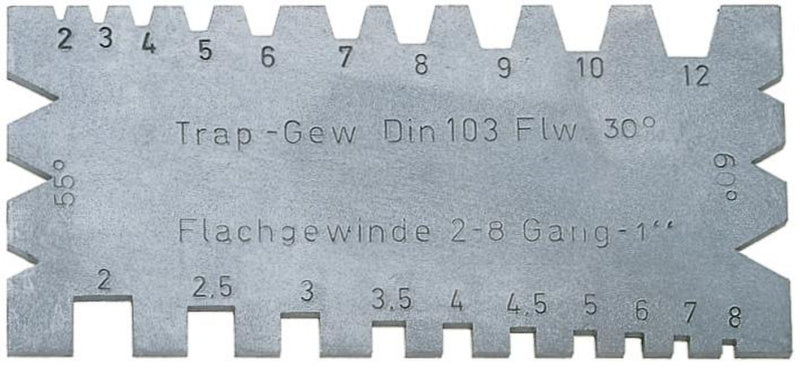 Kalibr řezání závitů