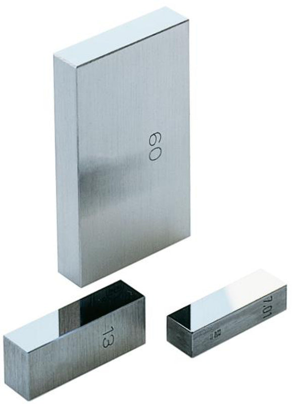 Paralelní koncová měrka, TK 1, ocelová