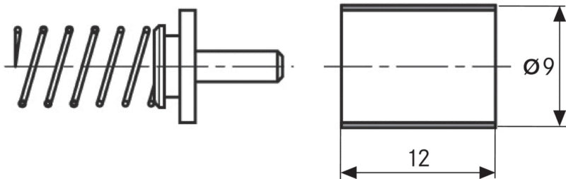Přídavný pružicí prvek s mezikroužkem č. 10