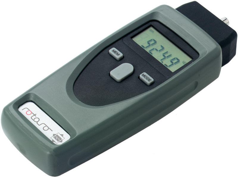 Ruční elektronická jednotka pro měření počtu ot./min, rychlosti a délky