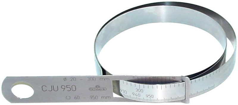 Obvodové měřicí pásmo CJU z nerezové oceli