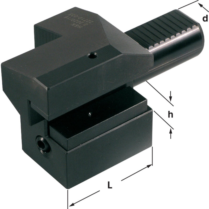 axiální držák nástroje pro soustruhy, DIN ISO 10889-4