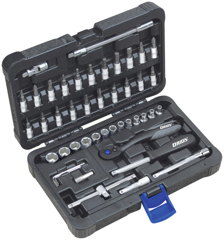 Nástrčný klíč, sada 46 ks