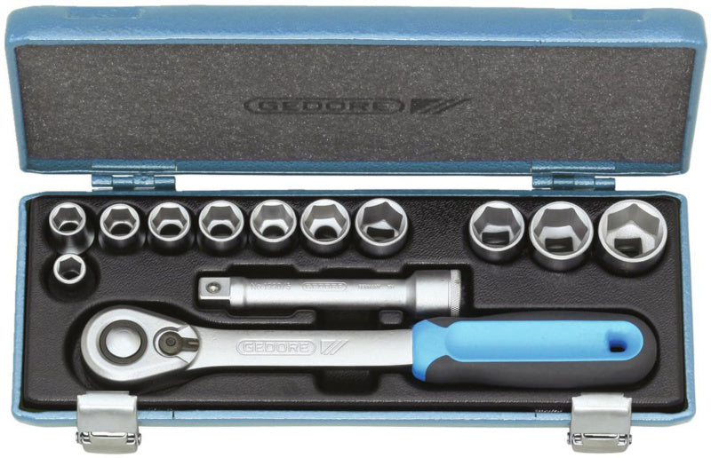 Nástrčný klíč, sada 13 ks