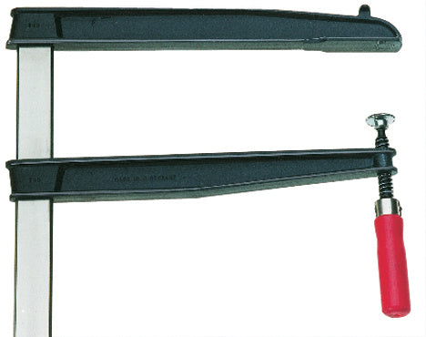 Šroubová svěrka pro hluboké upnutí, šířka upnutí 400–800 mm