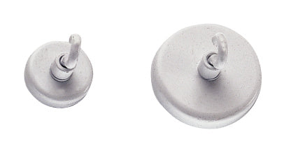 Dekorační magnety, natřené bíle