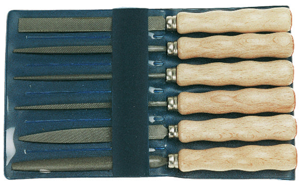 Sada 6 ks klíčových pilníků, v sáčku