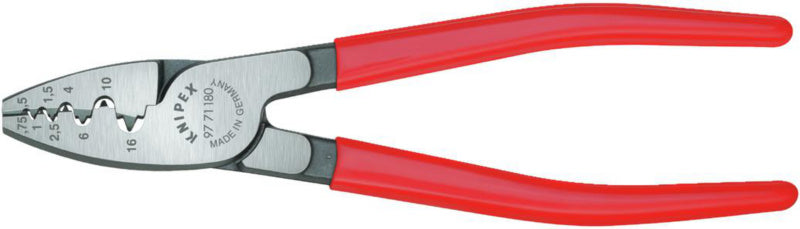 Krimpovací kleště 0,25–16 mm²