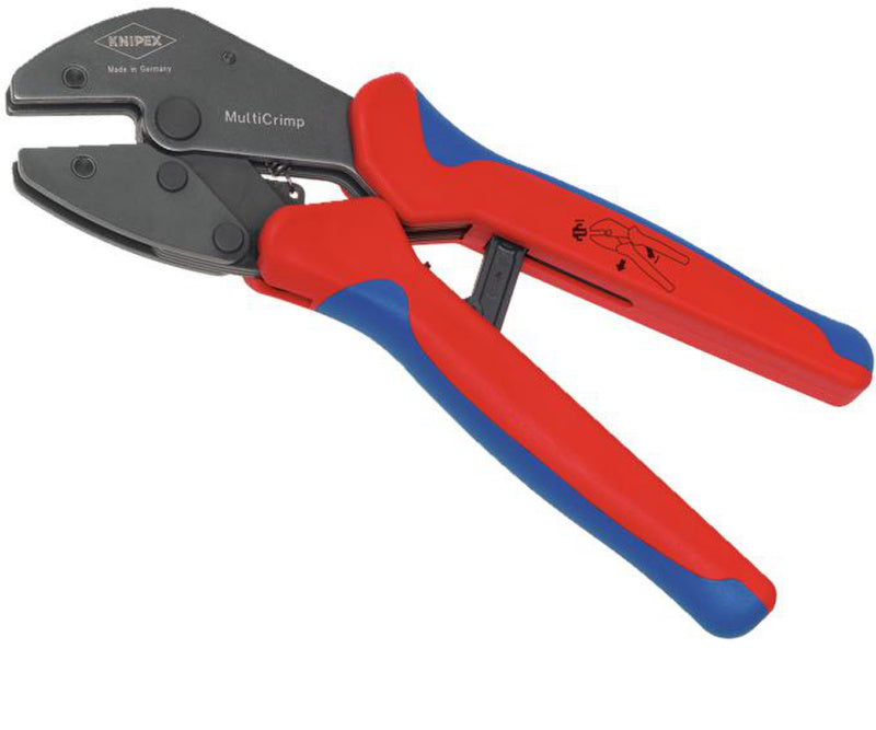 Krimpovací kleště s vyměnitelným zásobníkem „MultiCrimp“