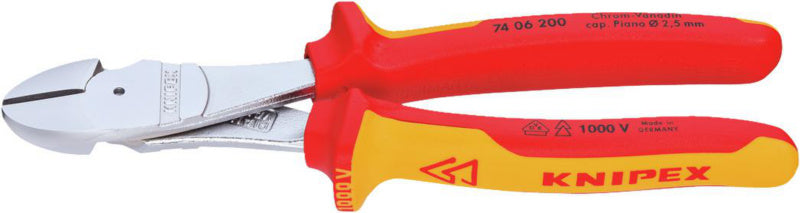 Boční štípací kleště pro náročné použití, izolované dle VDE, s dvoudílnými kryty rukojetí