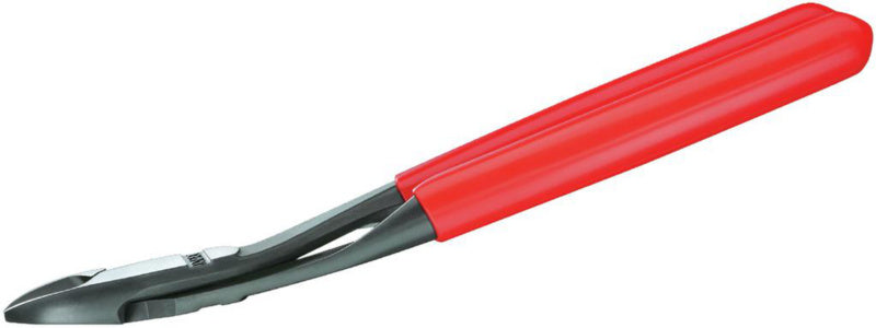 Boční štípací kleště pro náročné použití se šikmou řeznou hranou a povlaky rukojetí