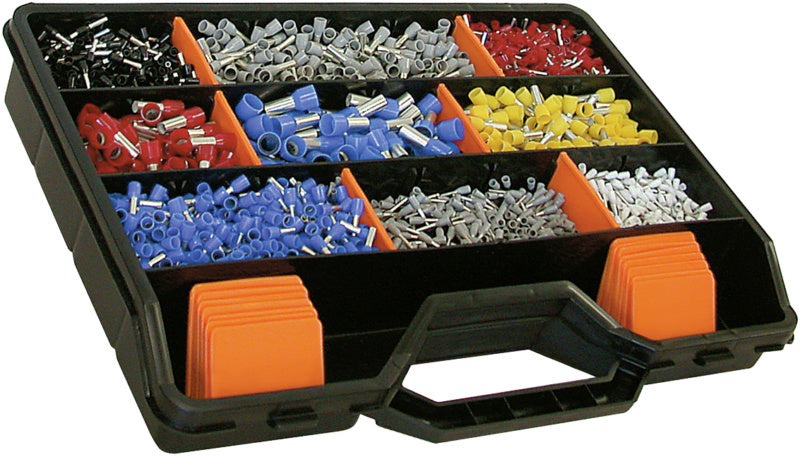 S koncovými dutinkami, izolovaná sada 0,5 až 16 mm²