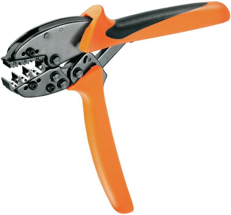 Pákový krimpovací nástroj na koncové dutinky, 25–50 mm²