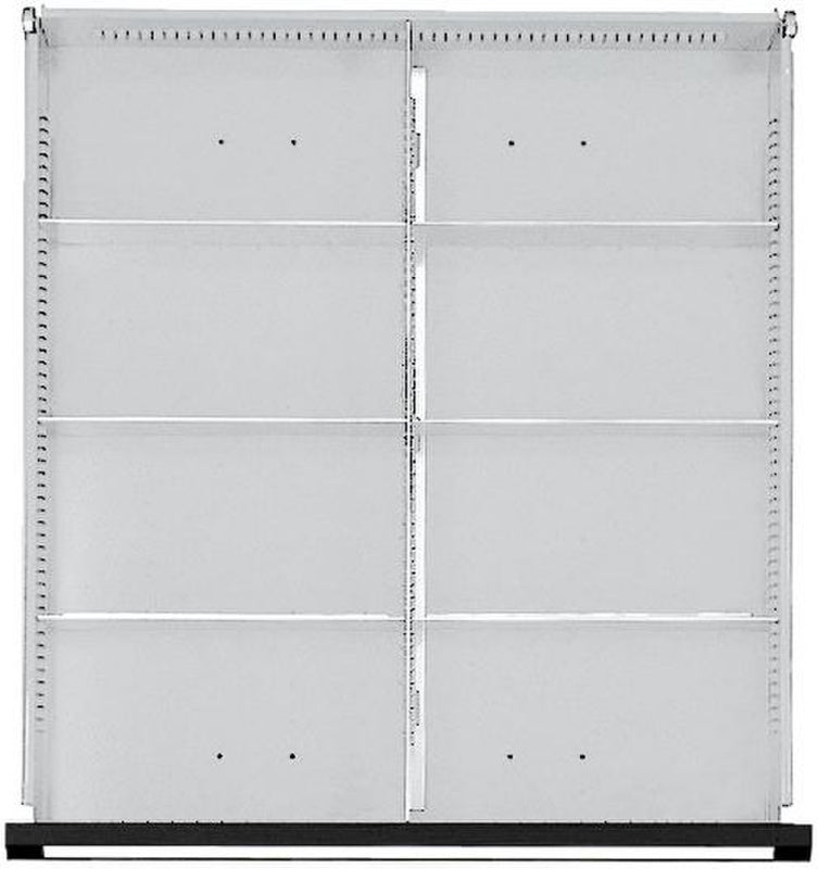 Přihrádkové lišty a přihrádkové dělicí lišty, 8 přihrádek