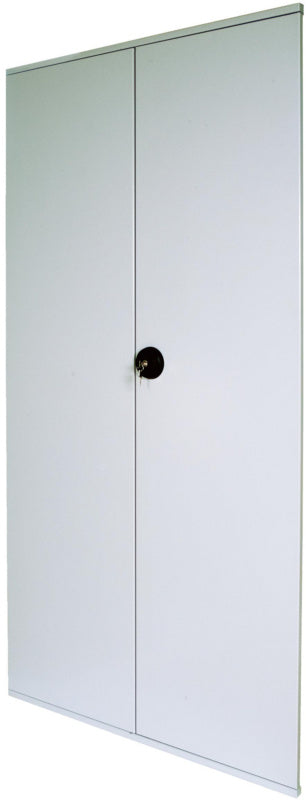 Představené dvoukřídlé dveře – plný plech