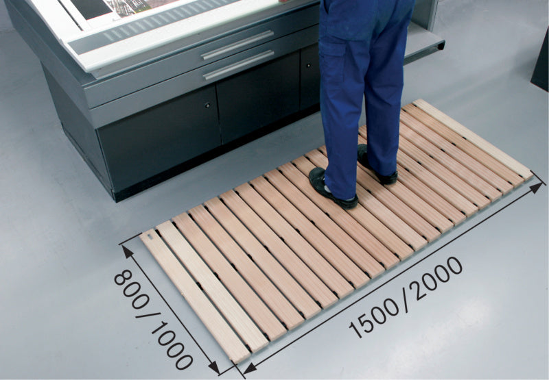 Bezpečnostní dřevěný rošt