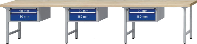 Kombinovaný dílenský stůl řady V 4050