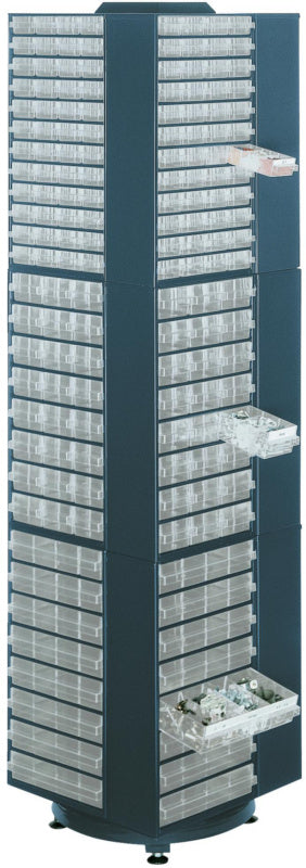 Otočná věž s 12 bloky zásuvek, hloubka 150 mm