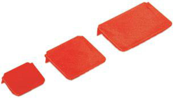 Zasouvací přepážka do prohlubně s pravoúhlým označovacím proužkem