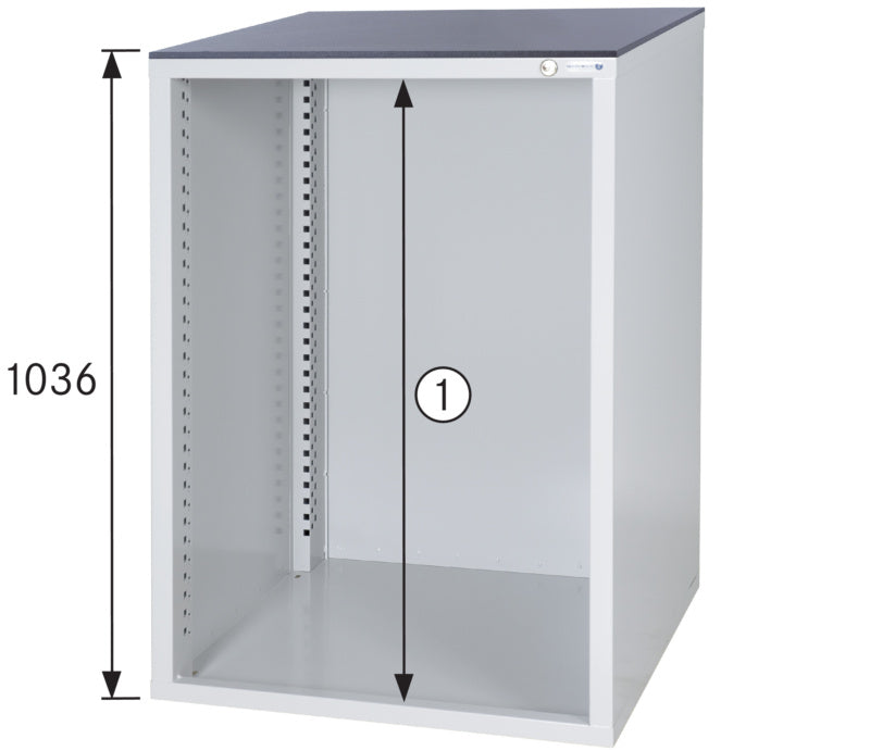 Tělo skříně, systém 700 S, výška 1036 mm