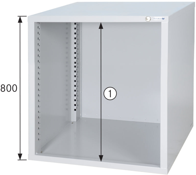Tělo skříně, systém 700 S, výška 800 mm