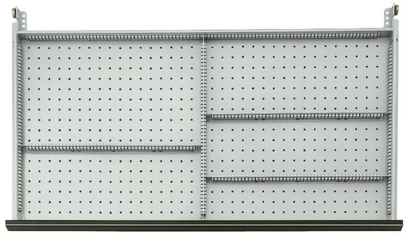Přihrádkové lišty a přihrádkové dělicí lišty, 5 přihrádek (verze 1)