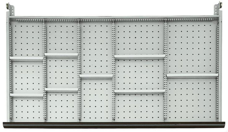 Přihrádkové lišty a přihrádkové dělicí lišty, 13 přihrádek