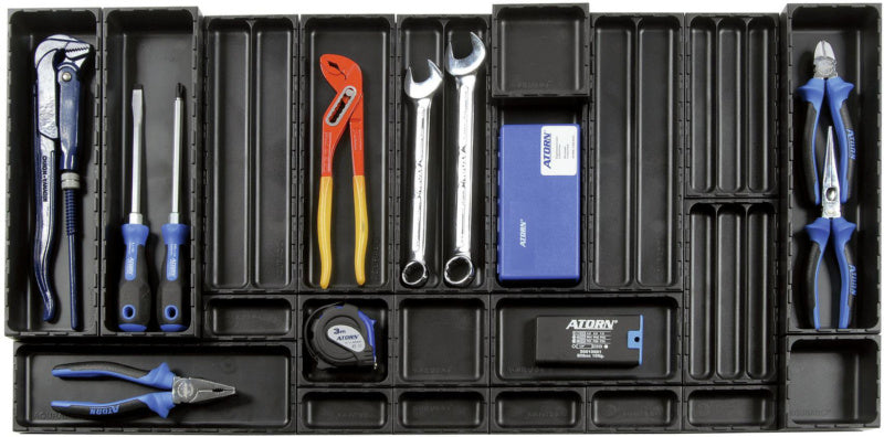 Systém uspořádání, 27 ks, 888 x 432 mm